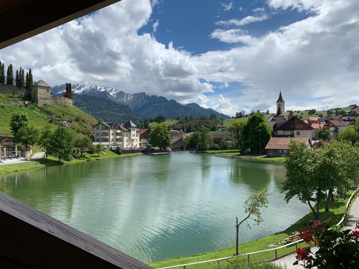 Ferienhaus Am Burgsee Ladis Esterno foto
