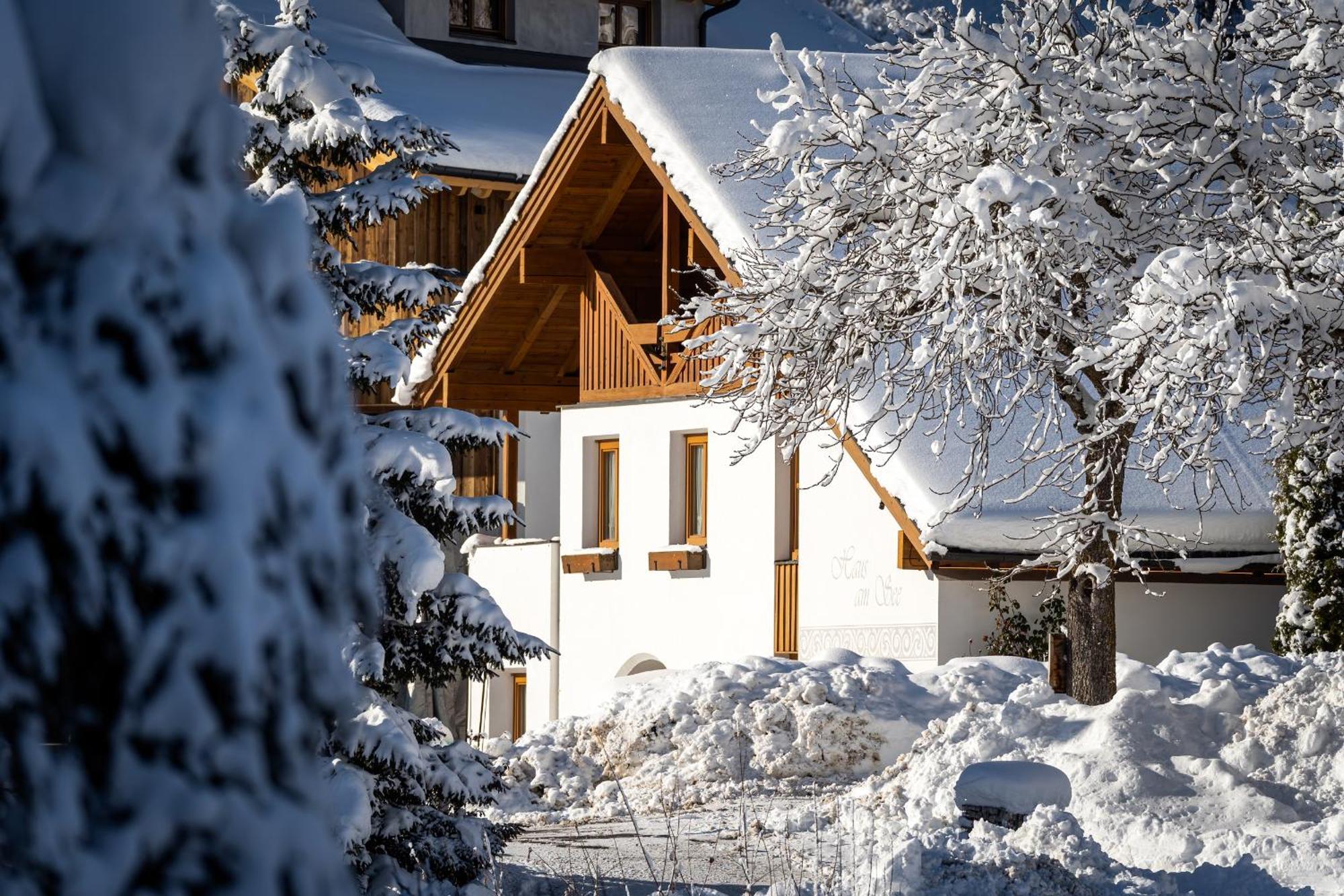 Ferienhaus Am Burgsee Ladis Esterno foto